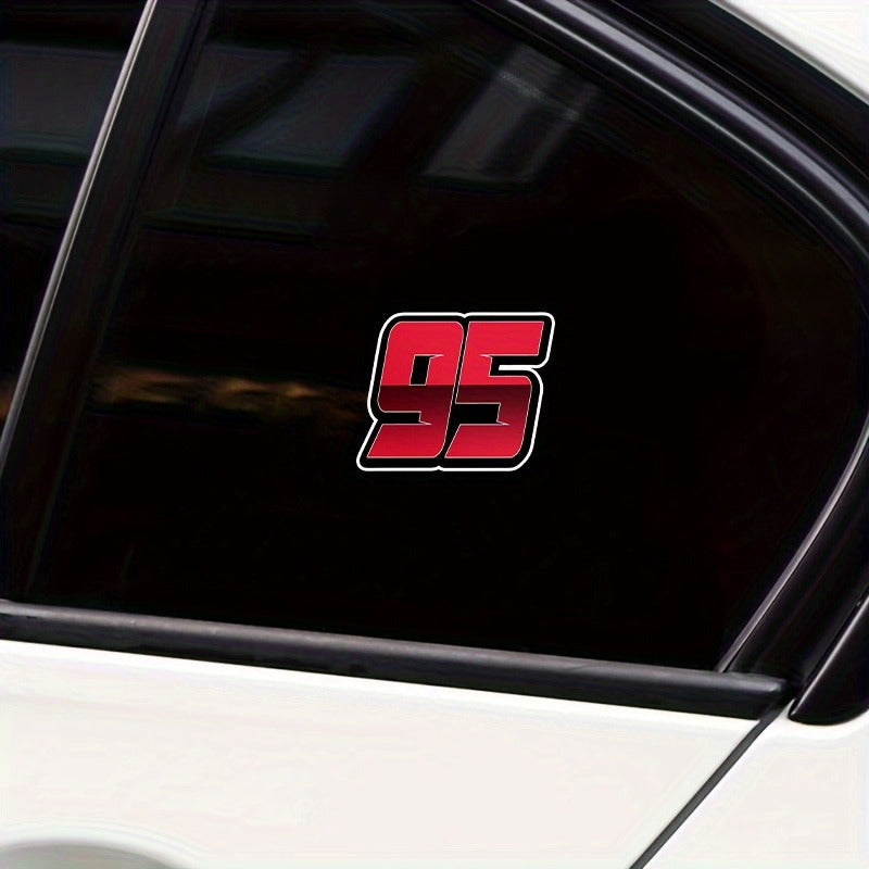 Sticker Cars Numéro 95 de Flash McQueen