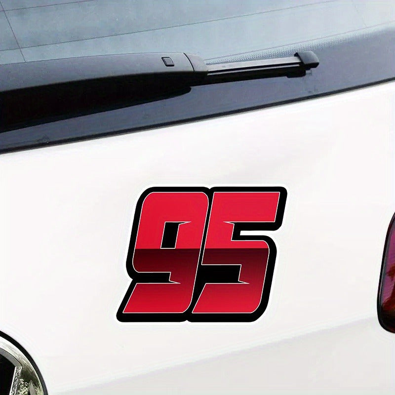 Sticker Cars Numéro 95 de Flash McQueen