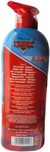 Gel Douche Cars Flash McQueen 2 en 1