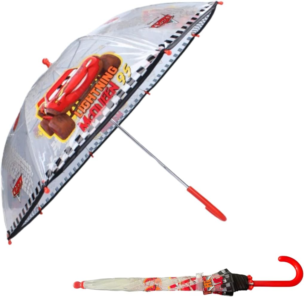 Parapluie Transparent Cars Flash McQueen