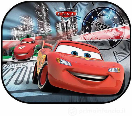 Pare-Soleil Cars Flash McQueen vs Francesco Bernoulli