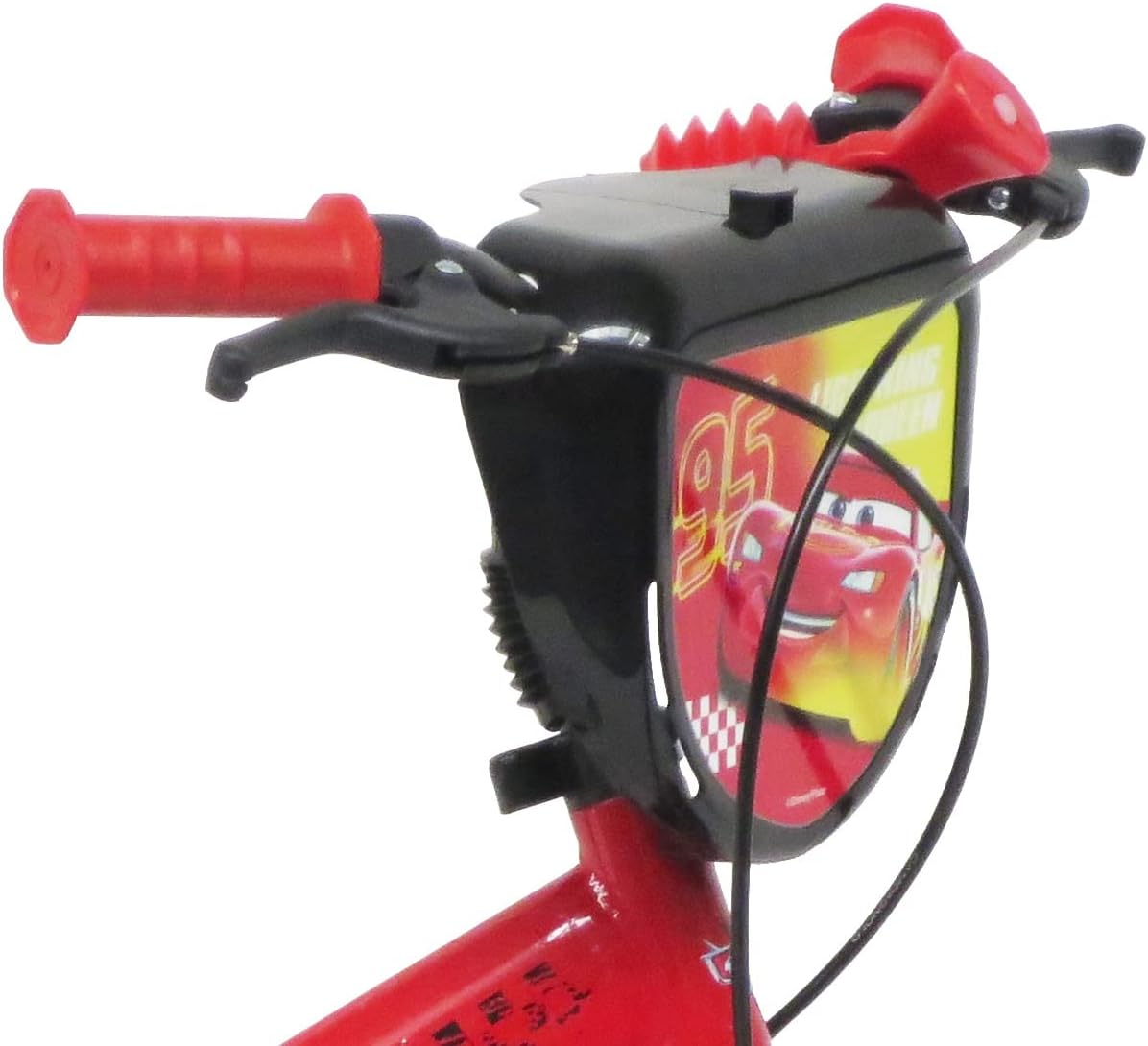 Bicicleta de 12 pulgadas de Rayo McQueen de Cars