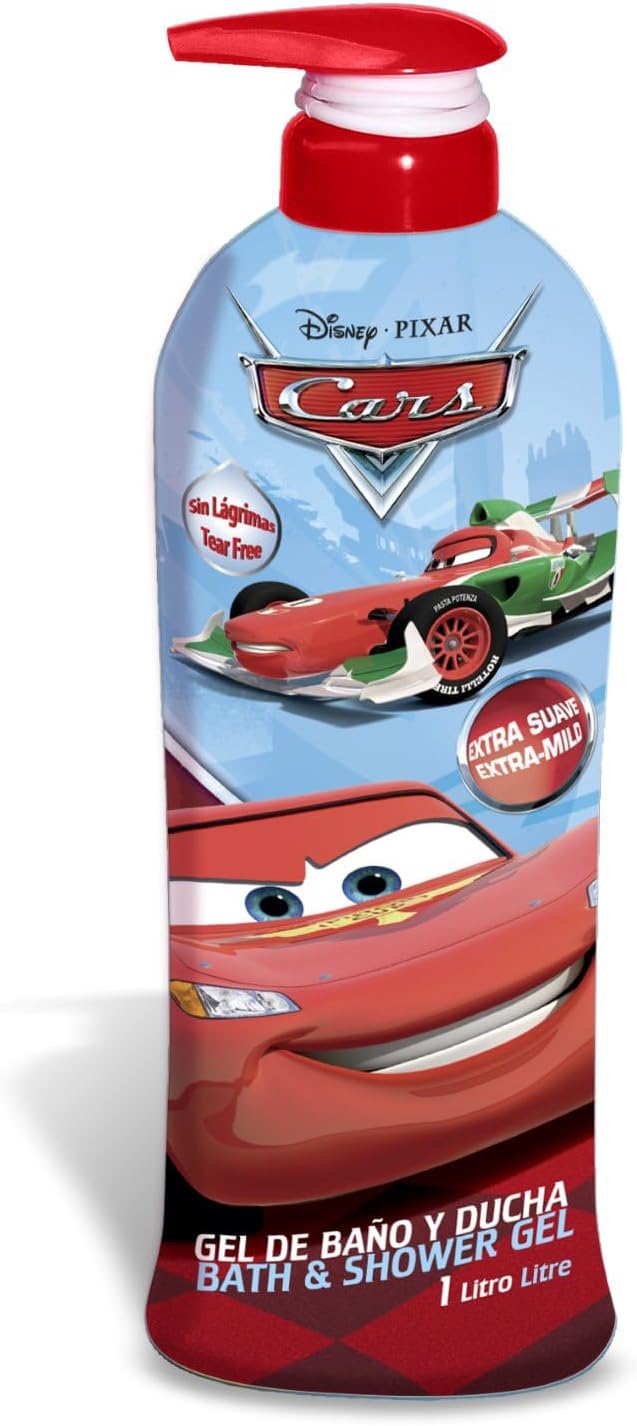 Gel Douche Cars Flash McQueen 2 en 1