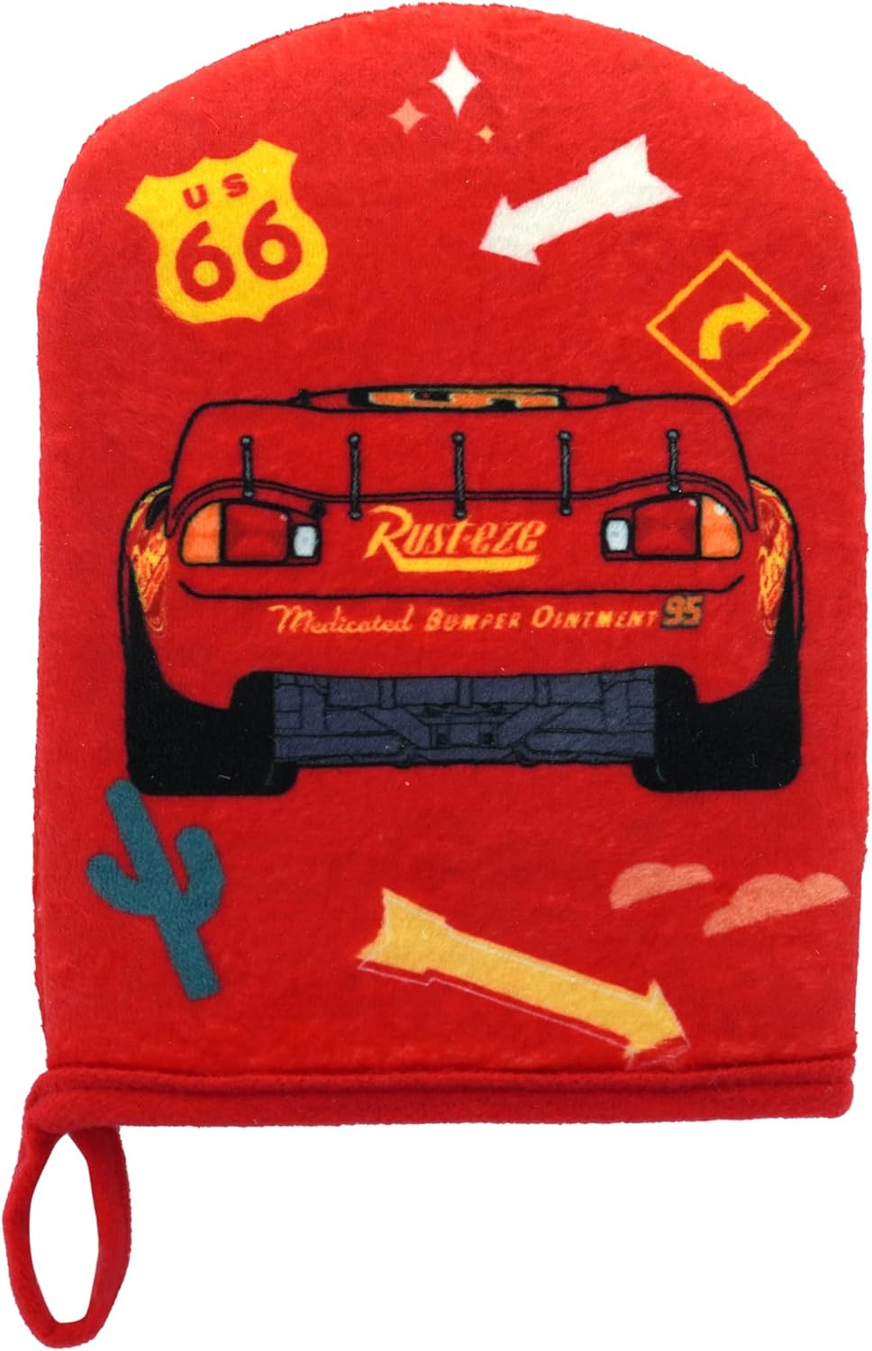 Gant de Toilette Cars Flash McQueen