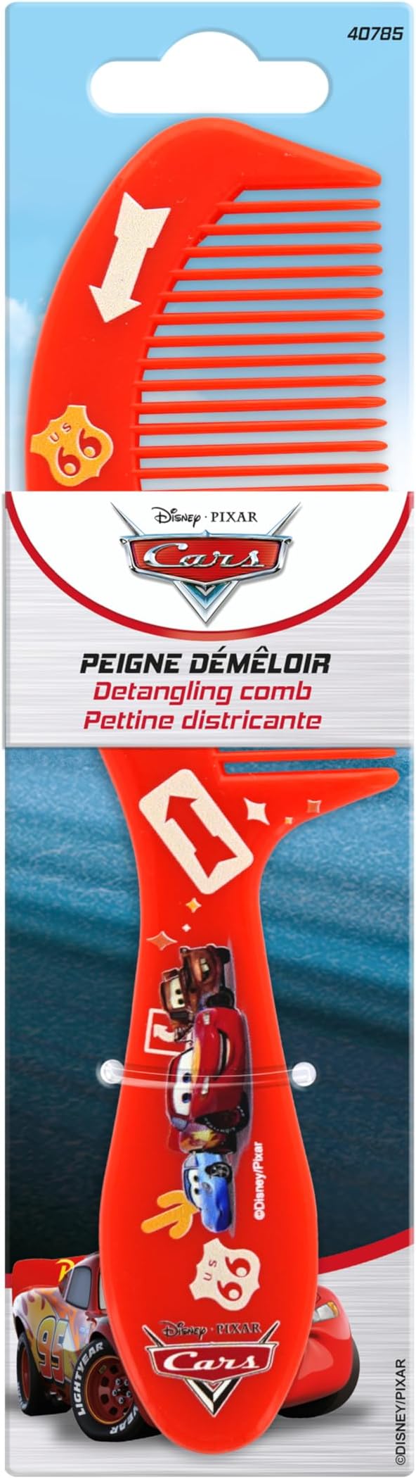 Peigne Cars Flash McQueen