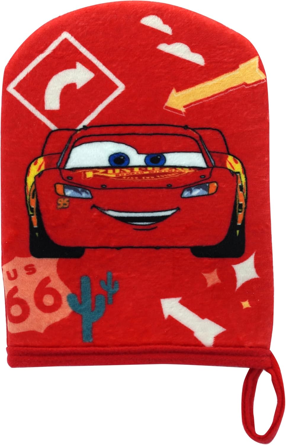 Gant de Toilette Cars Flash McQueen