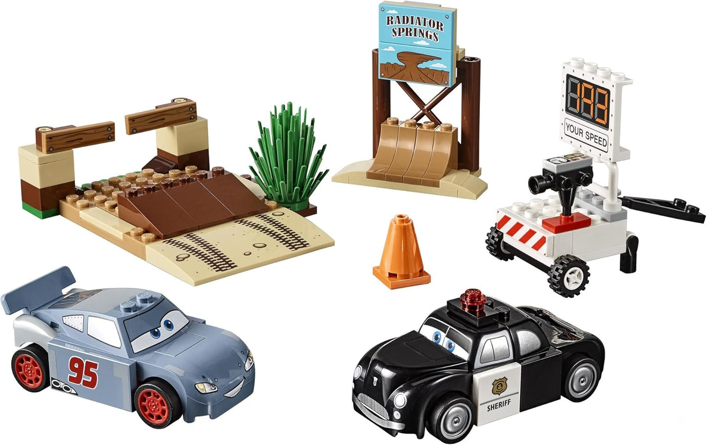 LEGO Cars Juniors - La piste d'entraînement de la "Butte à Willy"