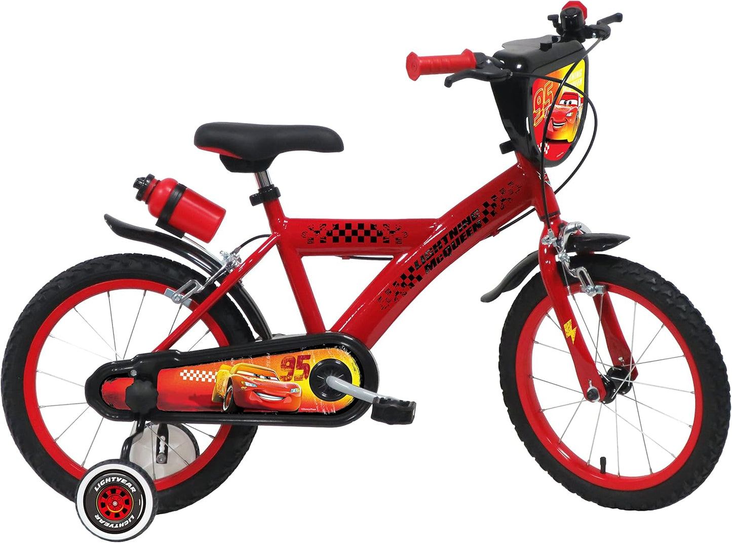 Bicicleta Cars Lightning McQueen 95 - 16 pulgadas