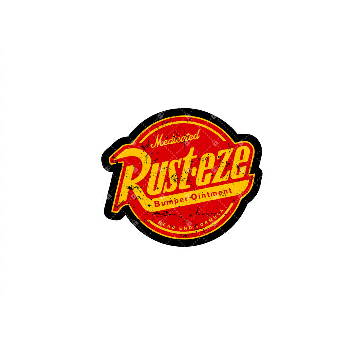 Sticker Cars Vintage - Logo Rust-Eze