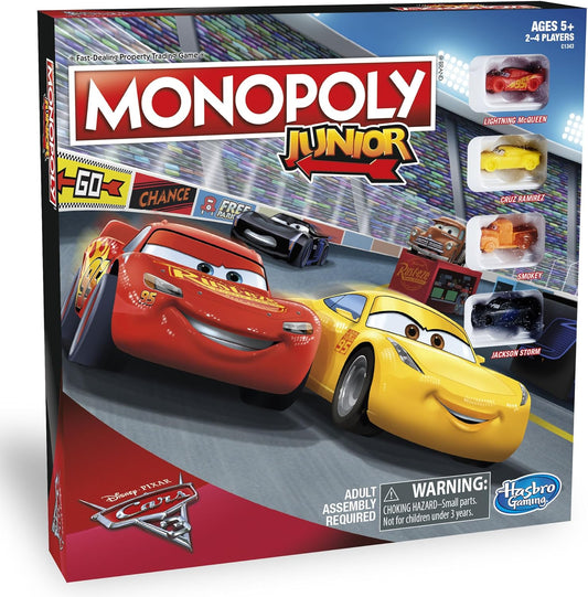 Jeu de Societe Monopoly Cars 3