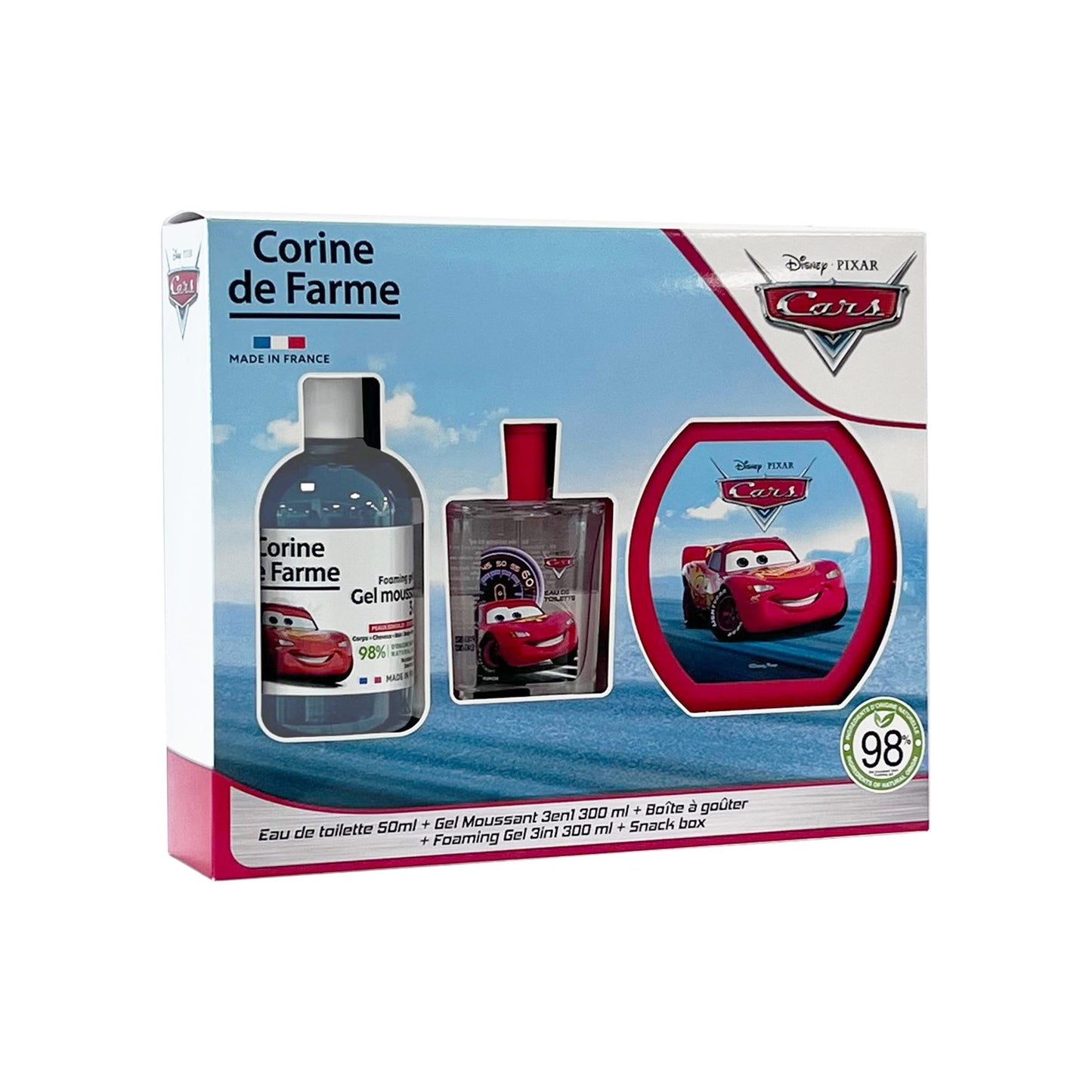 Coffret Parfum Cars Flash McQueen