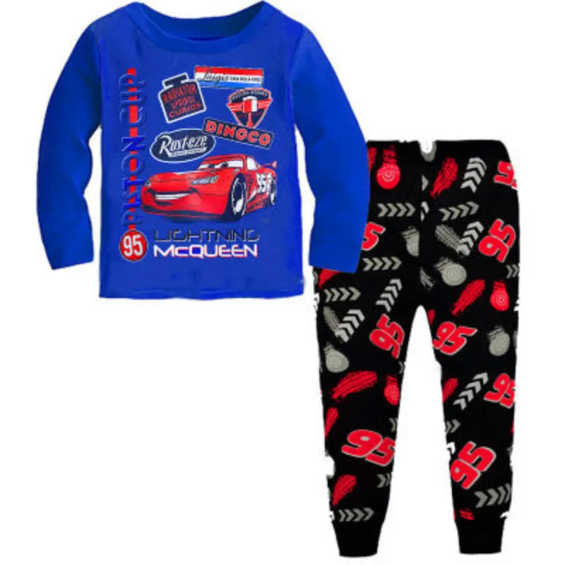 Pyjama Cars Enfant - McQueen Rusteze Dinoco