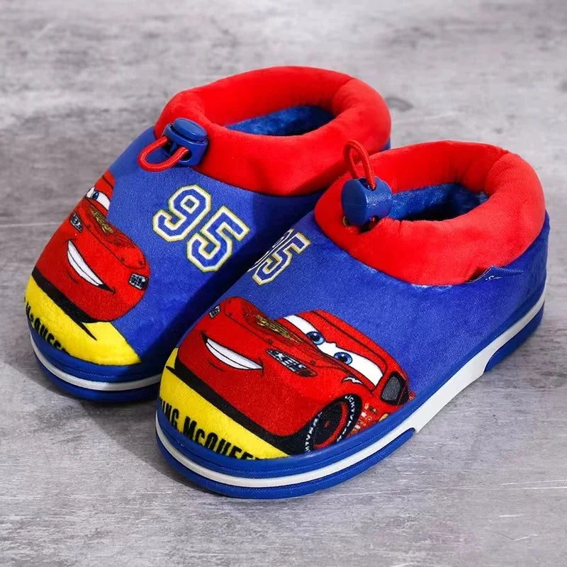 Chausson Cars Enfant Bleu