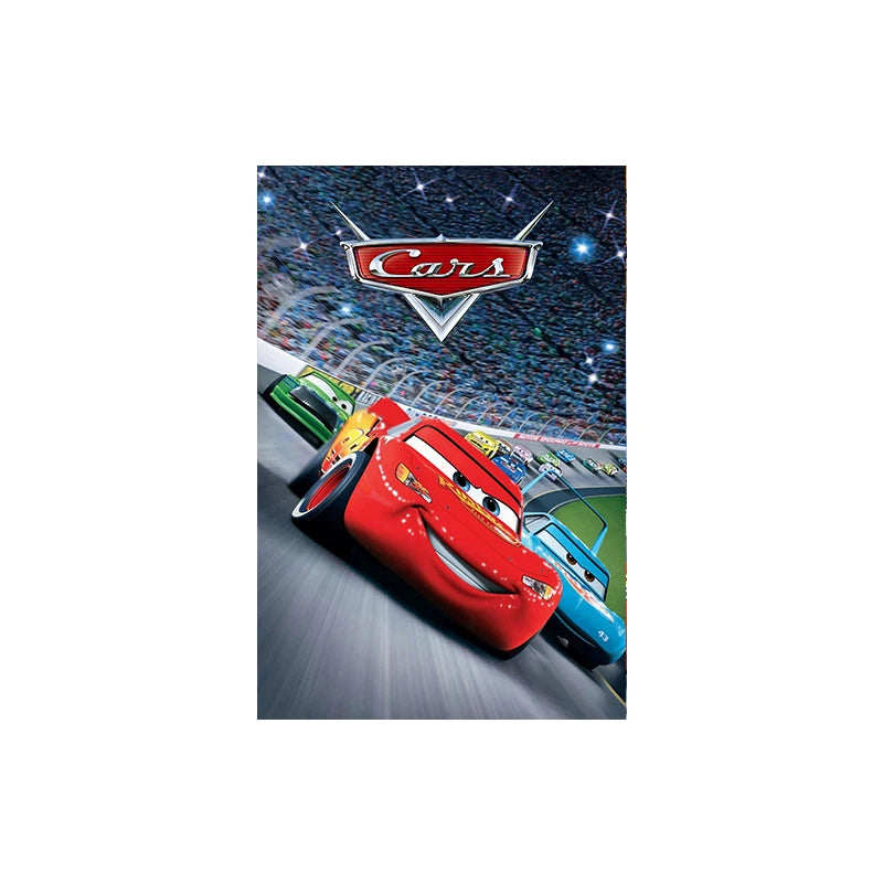 Affiche Film Cars : McQueen, King et Chick 20X30cm