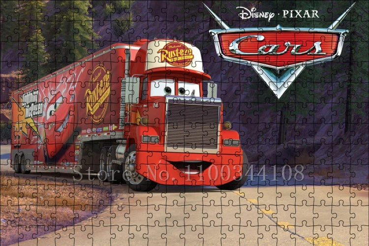 Puzzle Cars Mack 300PCS