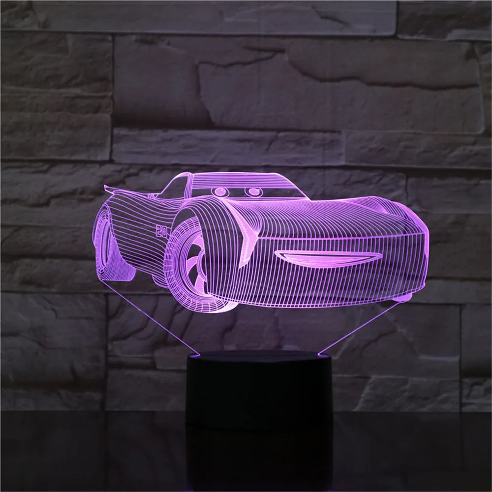 Lampe 3D Cars Jackson Storm