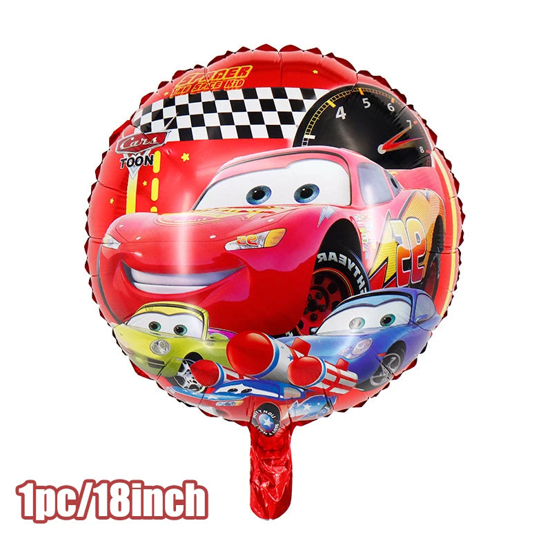 Kit Complet Anniversaire Cars Ballon modèle 3