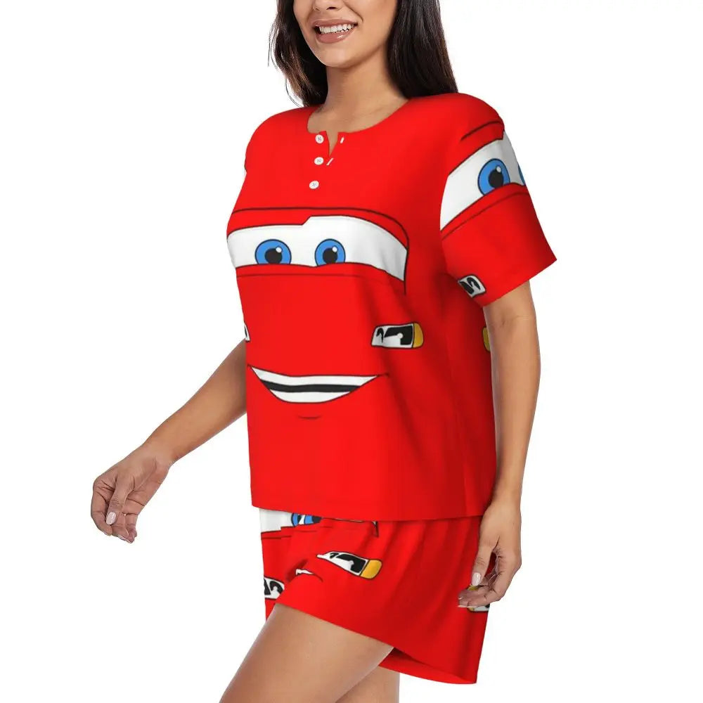 Pyjama Cars Femme - Regard de Flash McQueen