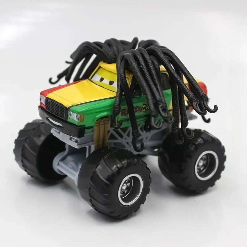 Voiture Cars Toon Monster Truck - Rasta Carian