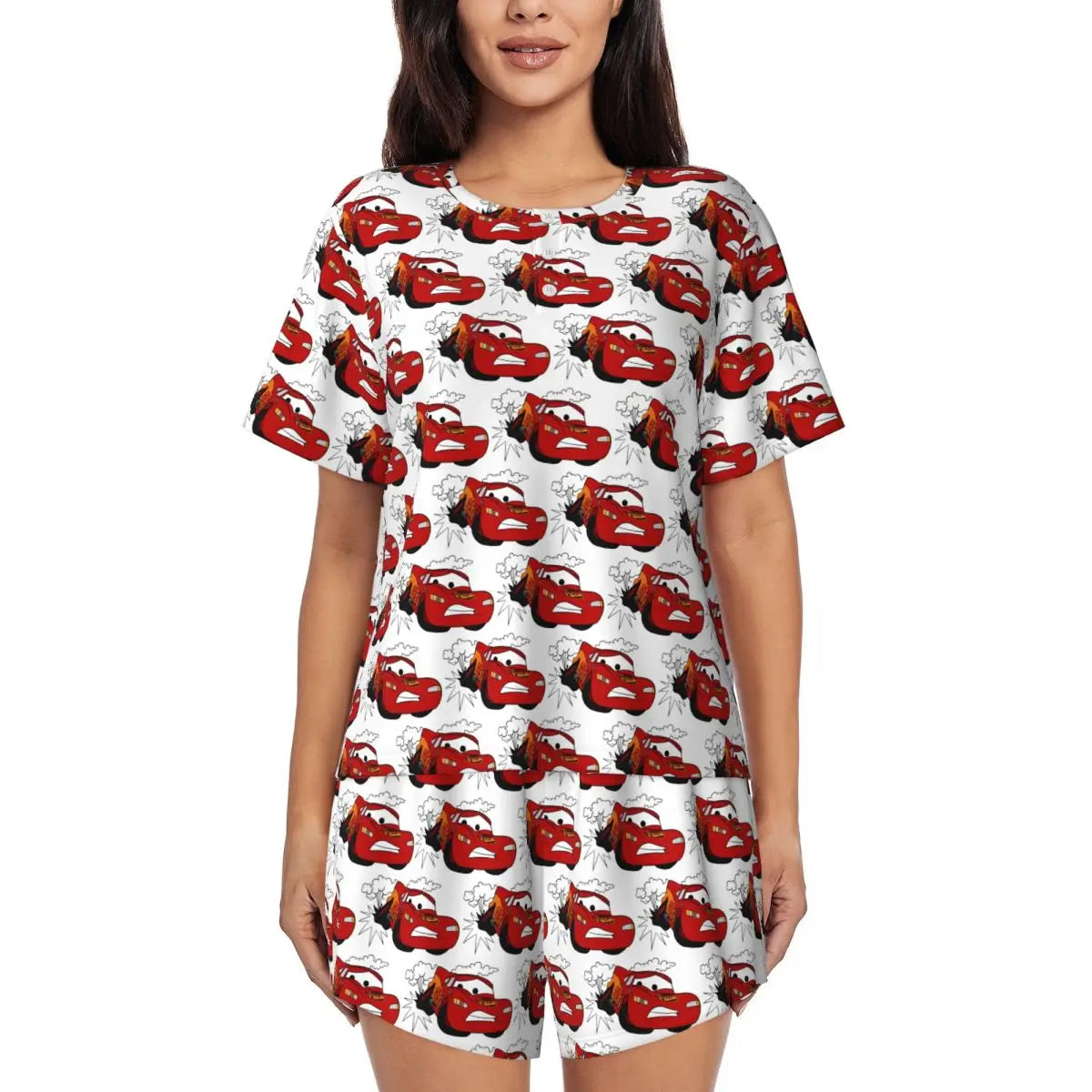 Pyjama Cars Femme - Lightning McQueen 4XL