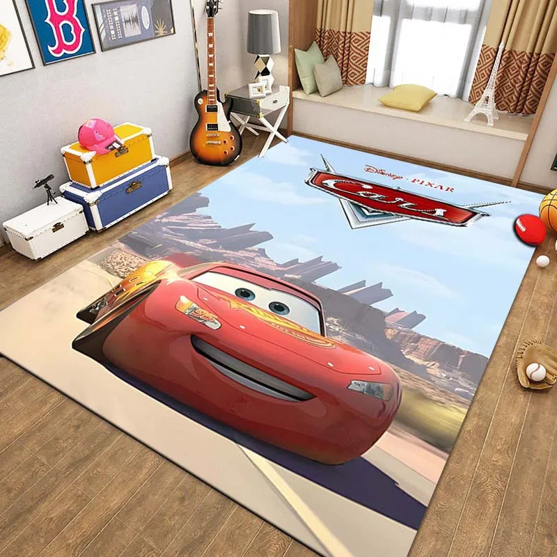 Tapis Cars Flash McQueen 40x60cm