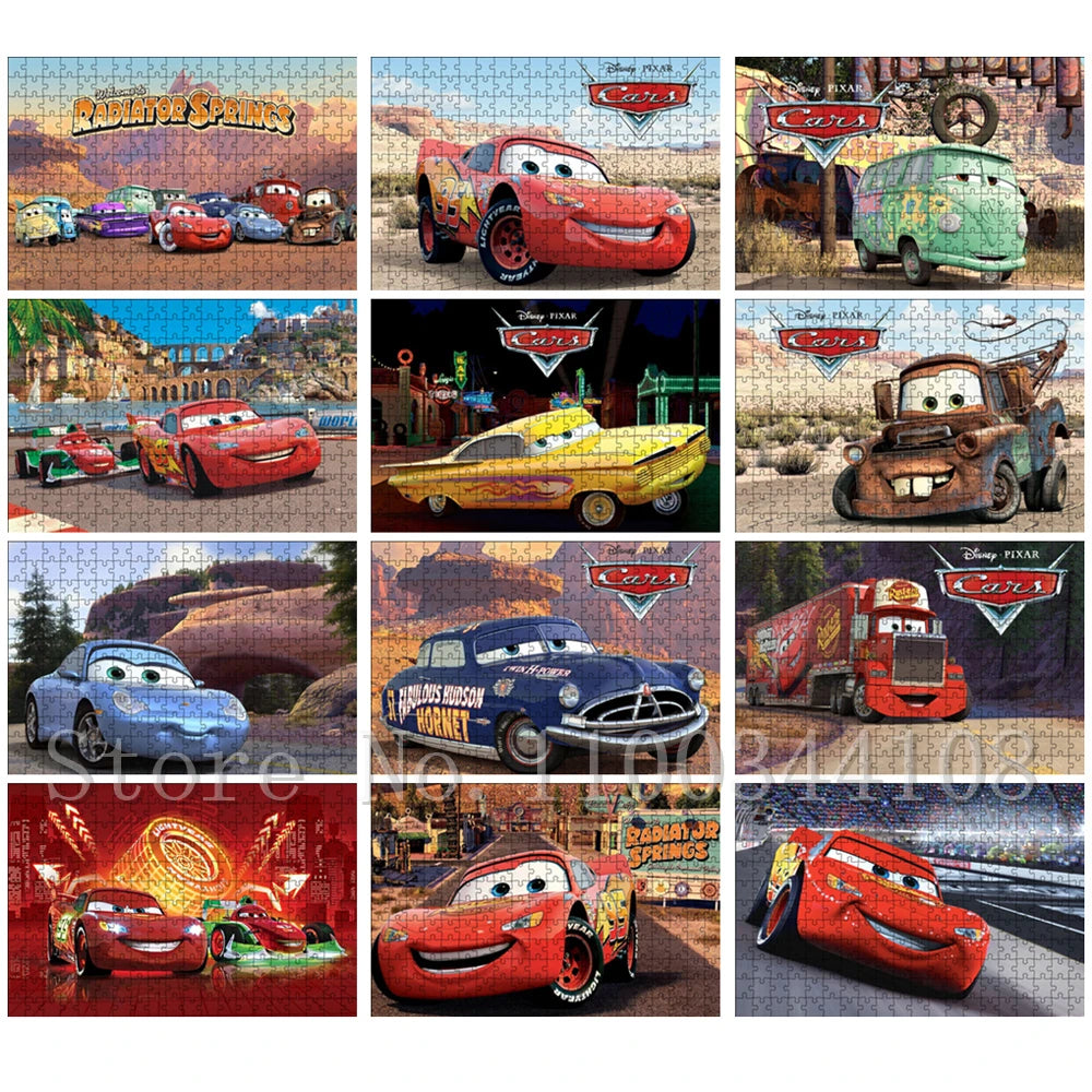 Puzzle Cars - Ramone en Jaune