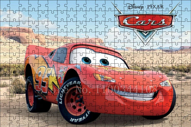 Puzzle Cars Flash McQueen Grand Sourire 300PCS