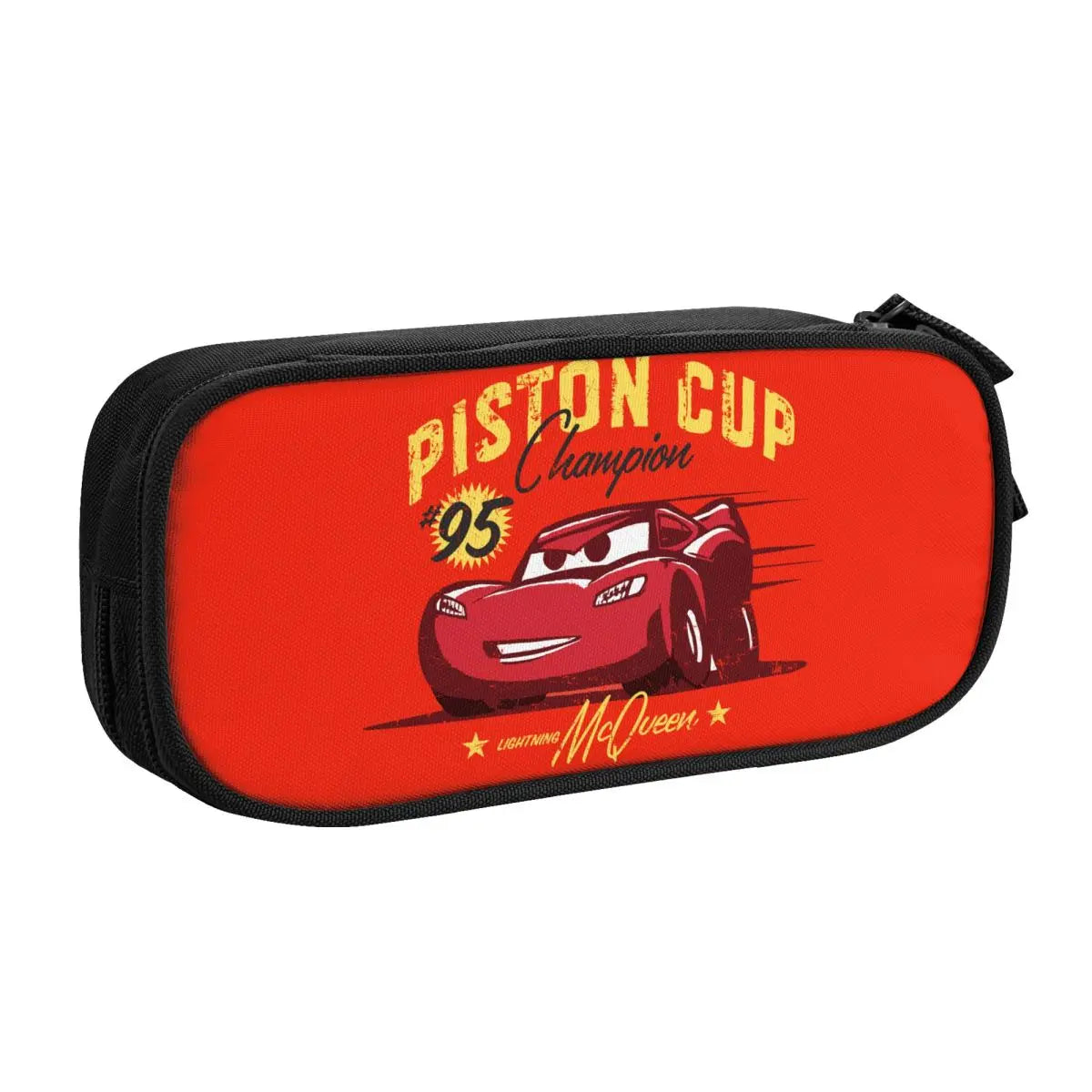 Trousse Scolaire Cars Piston Cup Noir