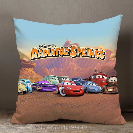 Housse de Coussin Cars Radiator Springs 40cmx40cm