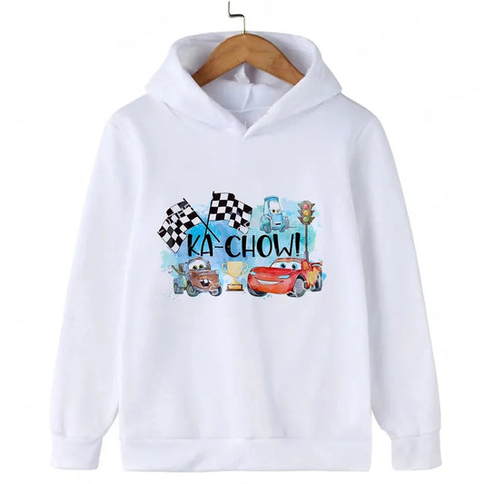 Sweat à Capuche Cars Enfant "Ka-Chow!" 13-14 ans | 150-160cm