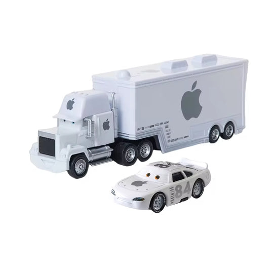 Lot Voiture Cars No.84 et son Camion - Apple "Mac iCar"