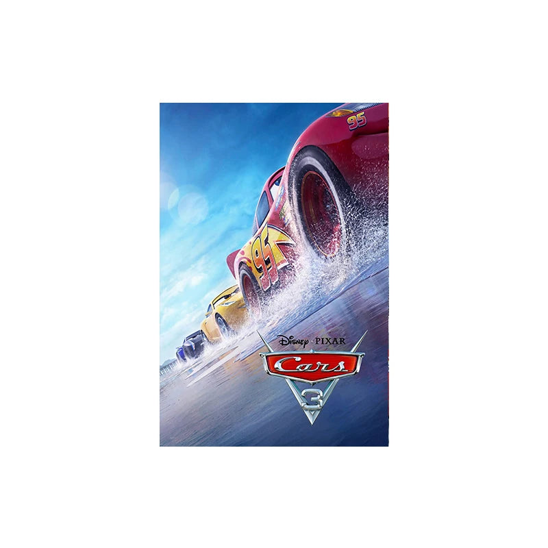 Affiche Film Cinéma Cars 3 20X30cm