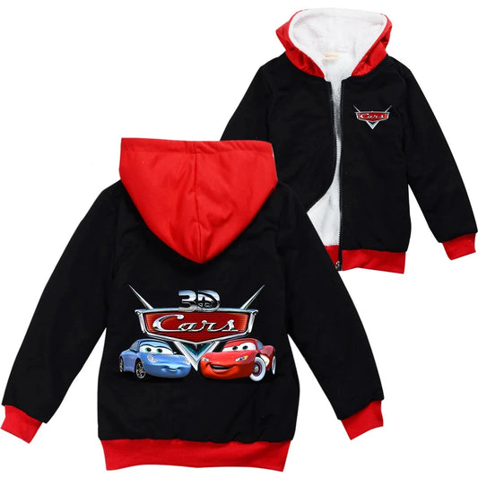 Veste à Capuche Enfant Cars - Sally et McQueen