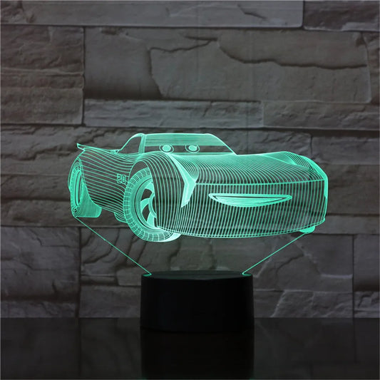 Lampe 3D Cars Jackson Storm