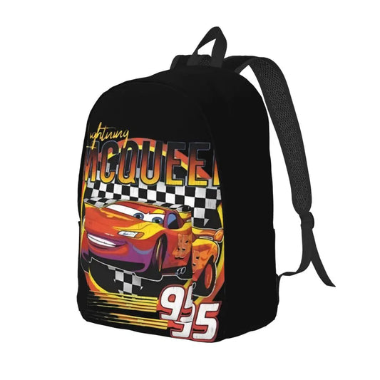 Cartable McQueen et Drapeau de Course