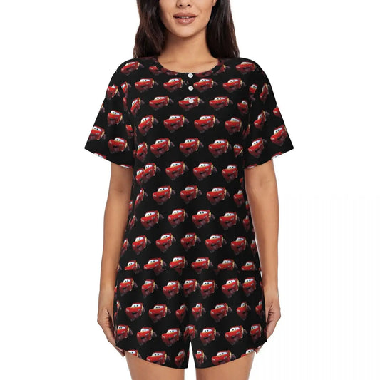 Pyjama Cars Femme - Motifs Flash McQueen 4XL