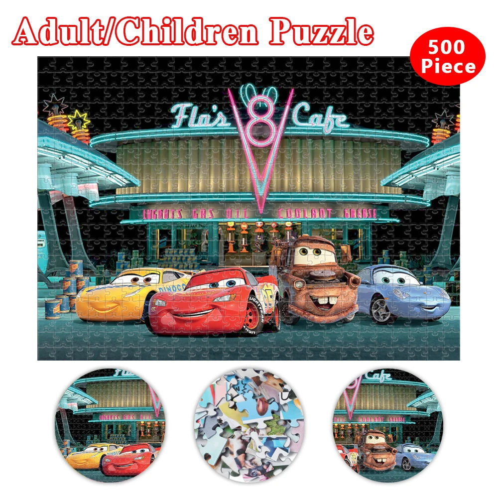 Puzzle Cars - Flo's Cafe