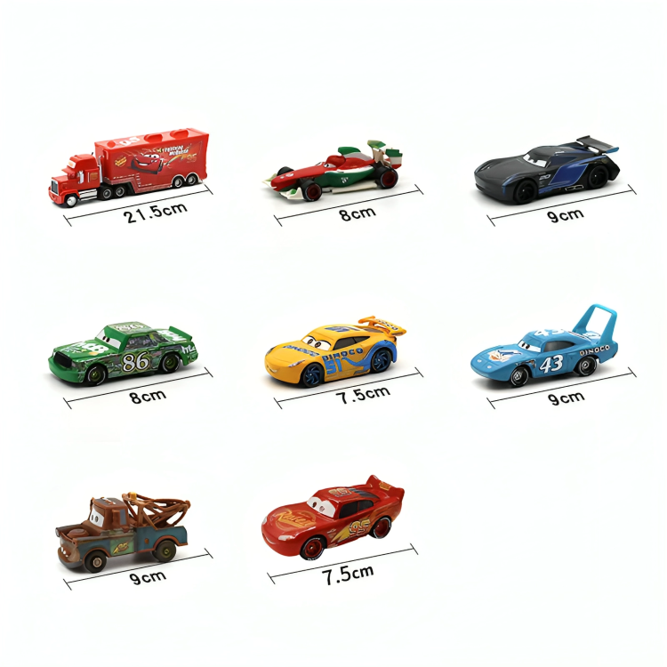 Coffret Cadeau Voitures Cars