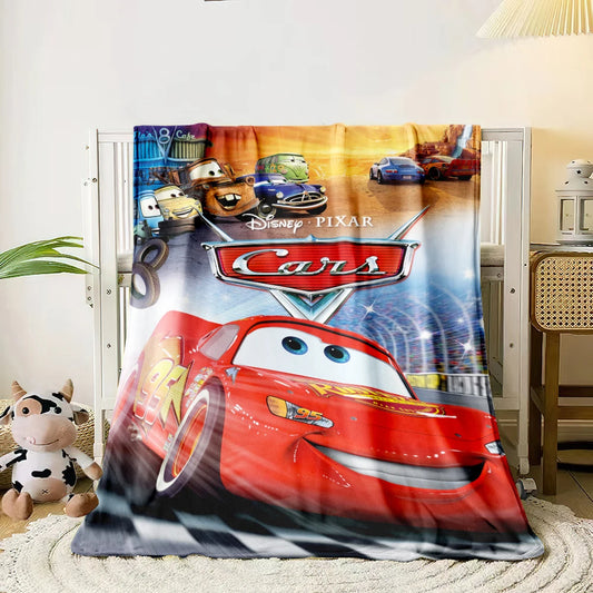 Plaid Film Cars 150cm x 200cm