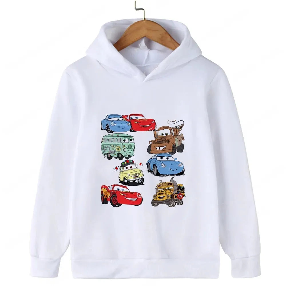 Sweat à Capuche Enfant - Personnages Cars 13-14 ans | 150-160cm