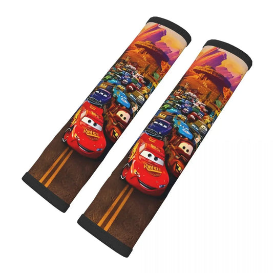 Protector de cinturón de seguridad para coche de personajes de Cars