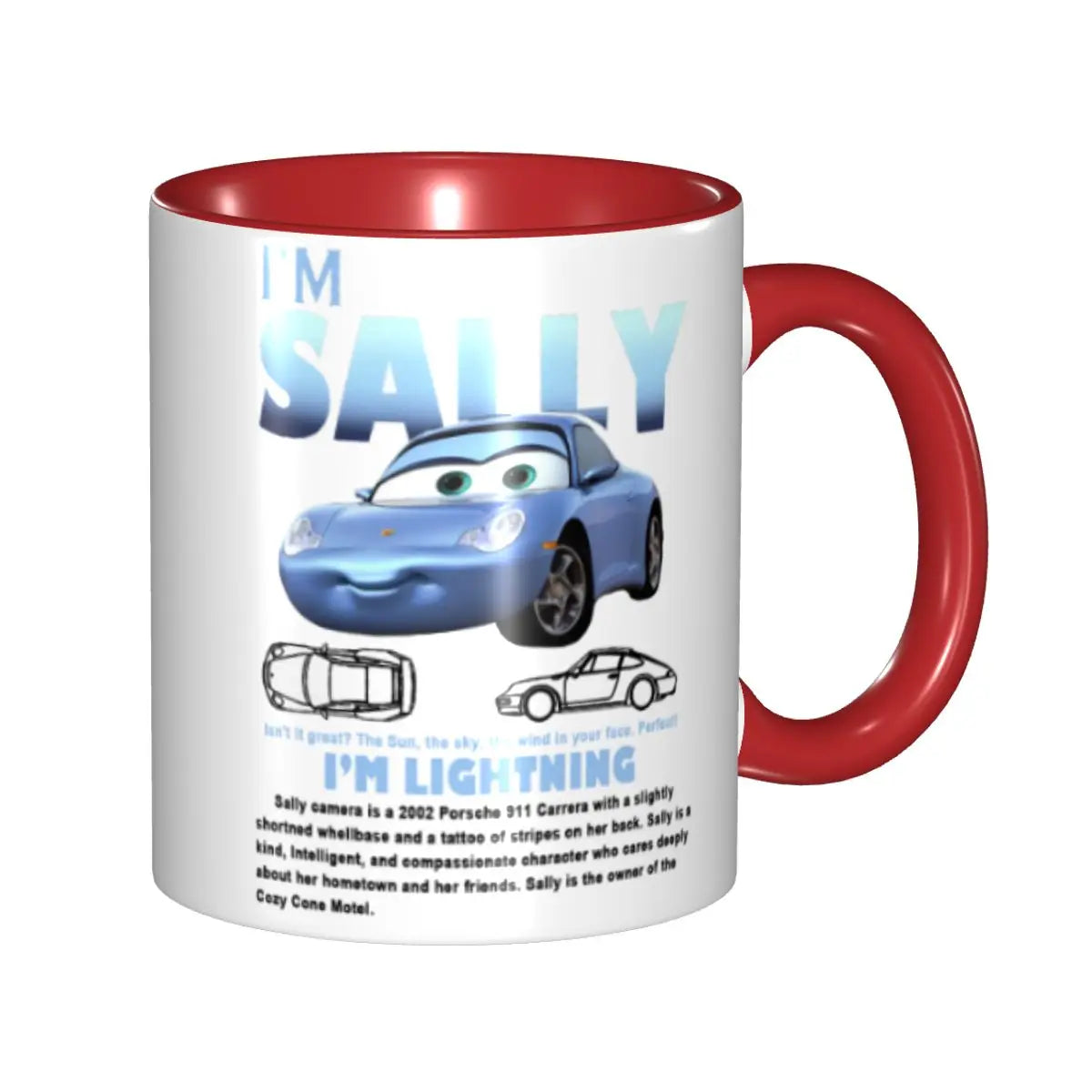 Mug Cars Sally Rouge 330 ml