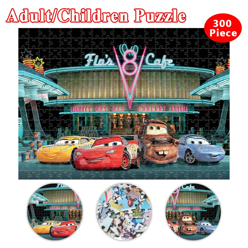 Puzzle Cars - Flo's Cafe