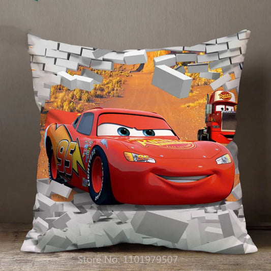 Housse de Coussin Cars McQueen 40cmx40cm