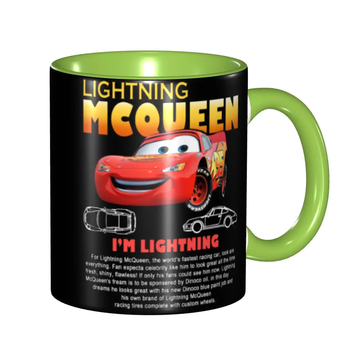 Mug Lightning McQueen Vert 330 ml