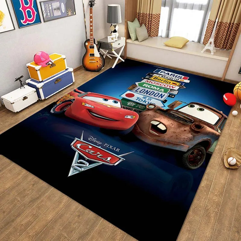 Tapis Cars 2 McQueen & Martin 40x60cm