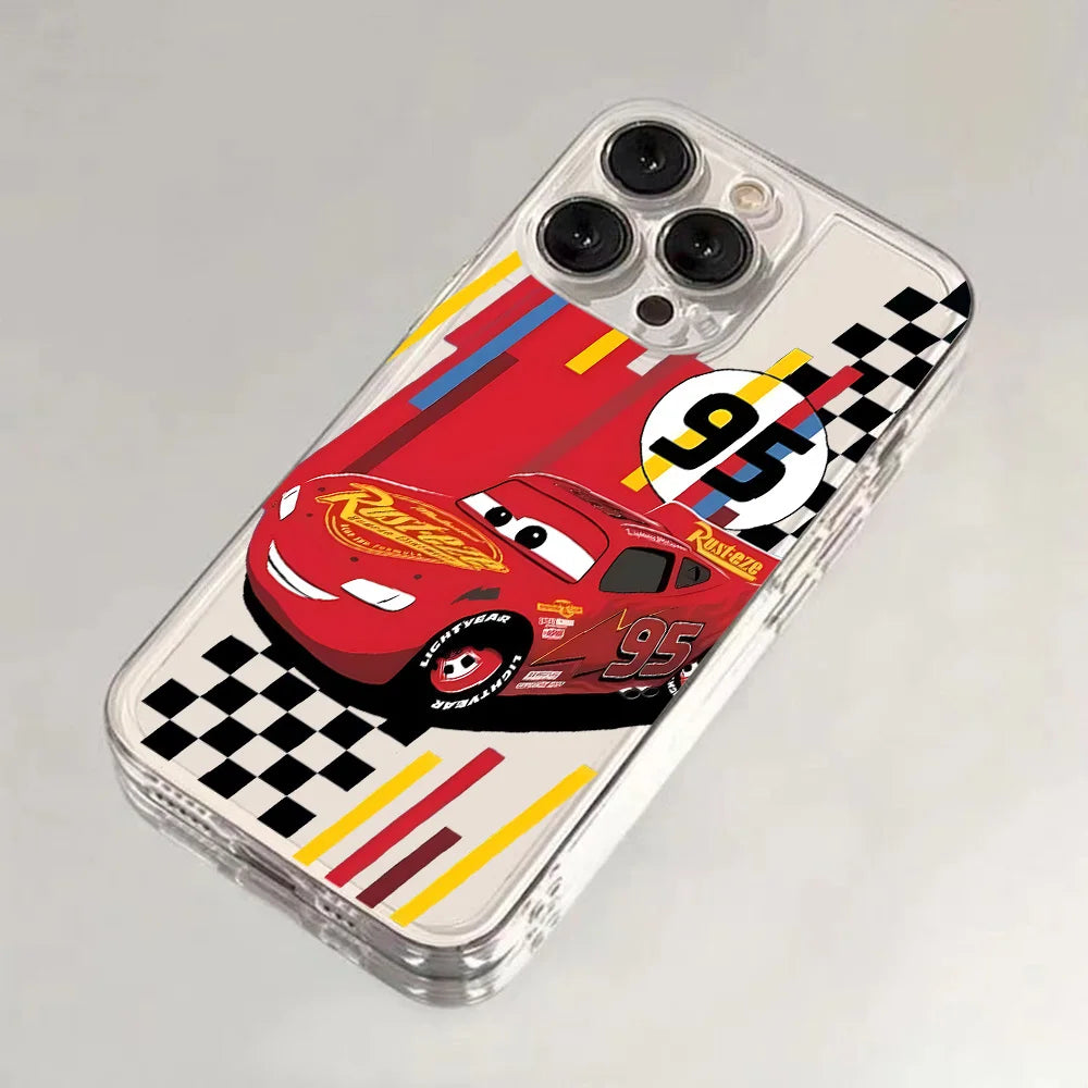 Coque Cars Iphone Flash McQueen Vintage iPhone 16 ProMax