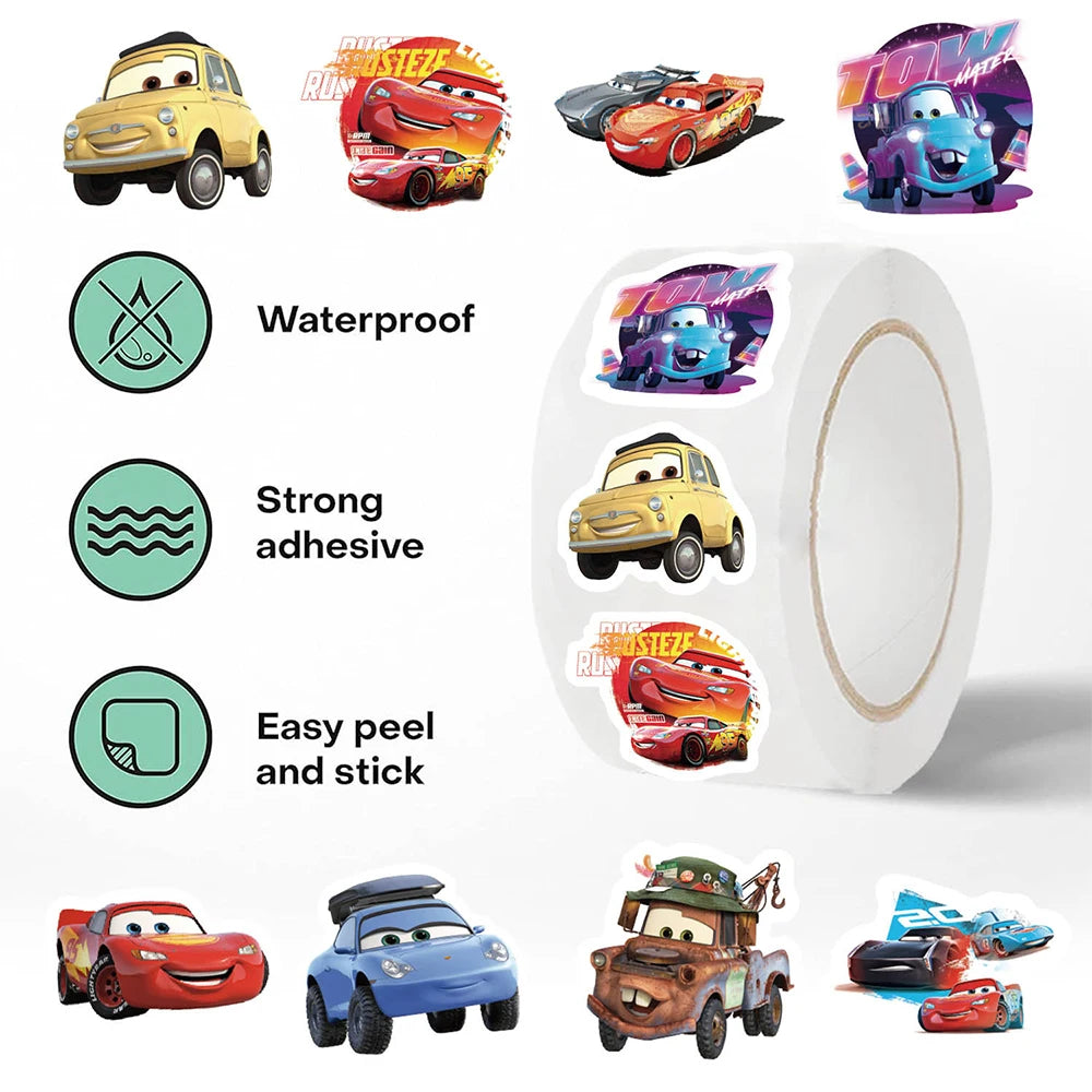 Rouleau de Stickers Cars