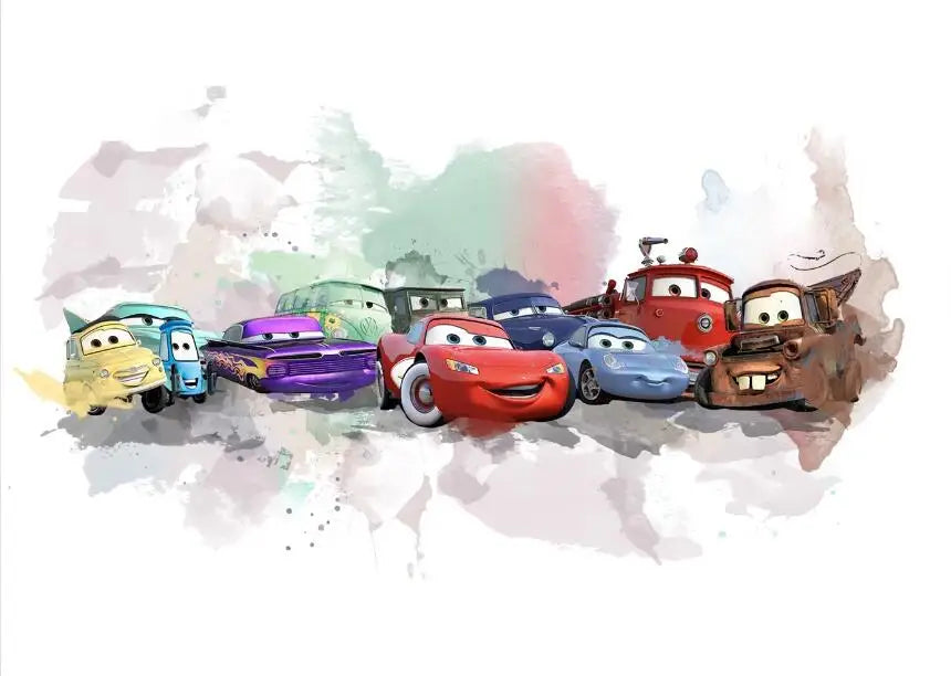 Poster Cars McQueen et ses Amis de Radiator Springs 20x30cm