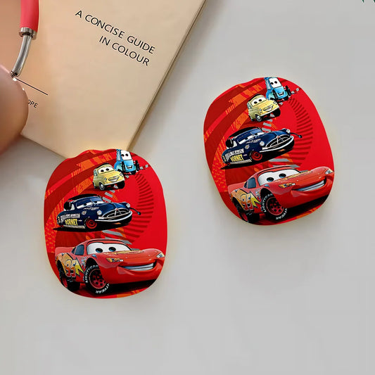 Coque Cars Airpods Max - McQueen Doc Luigi et Guido